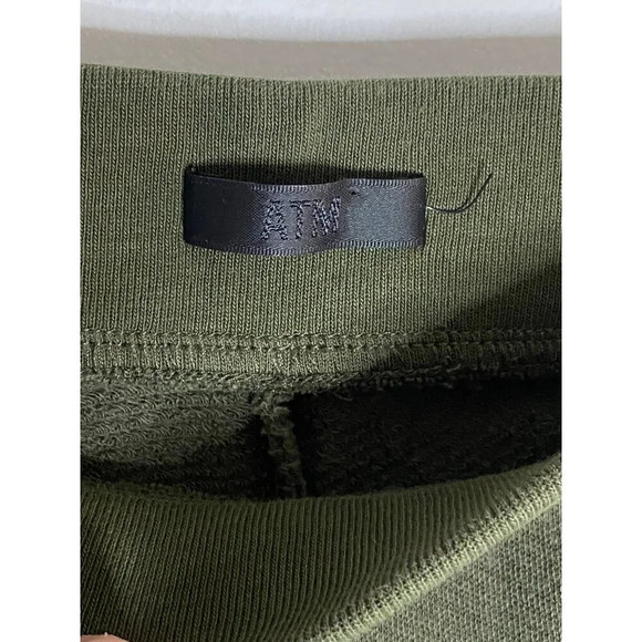 ATM Anthony Thomas Melillo Dark Green Joggers-sz XS - Picture 9 of 9